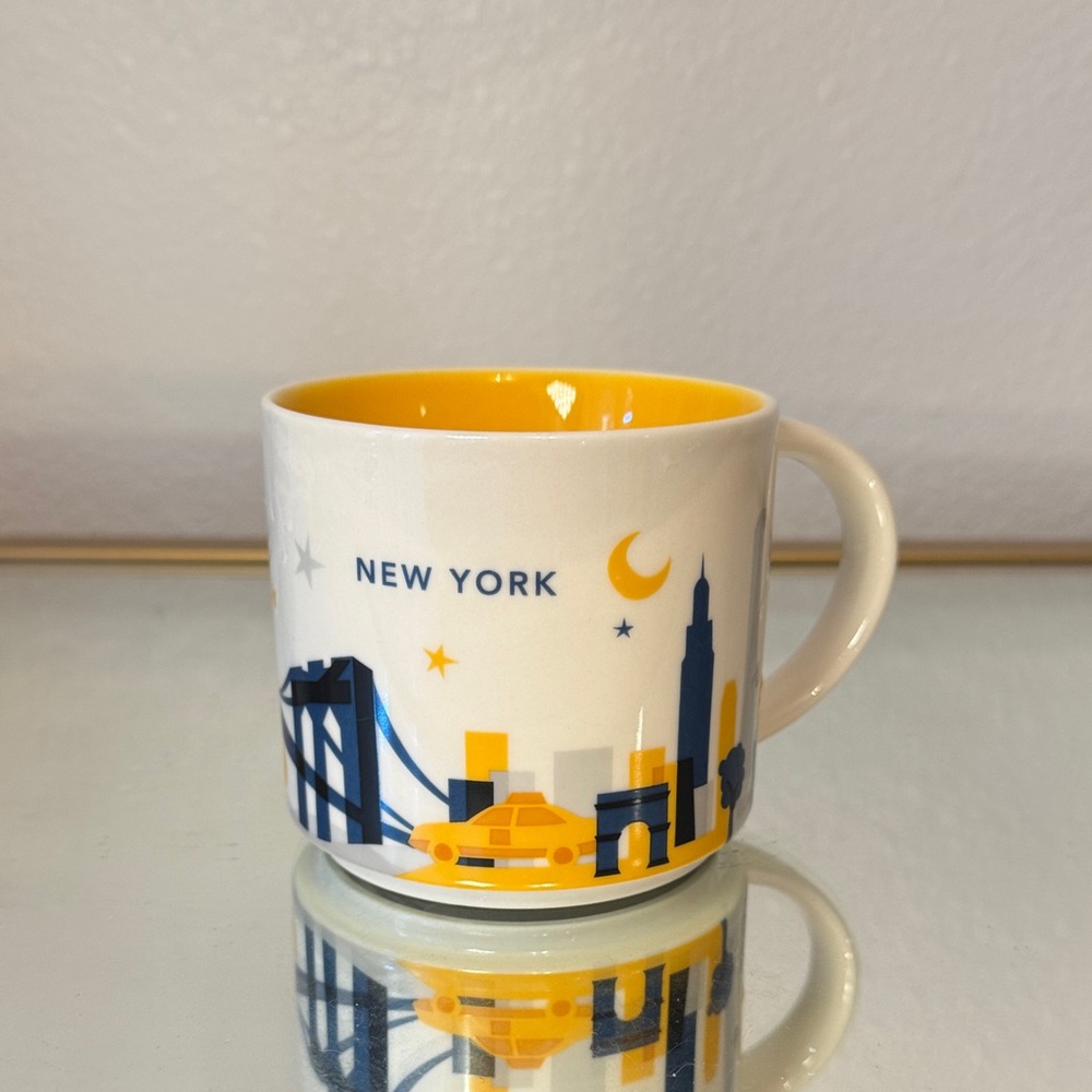 Starbucks “You Are Here” New York Skyline Mug 14oz EUC